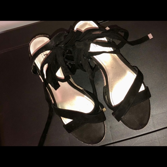 Strappy wedge sandals - Picture 3 of 5